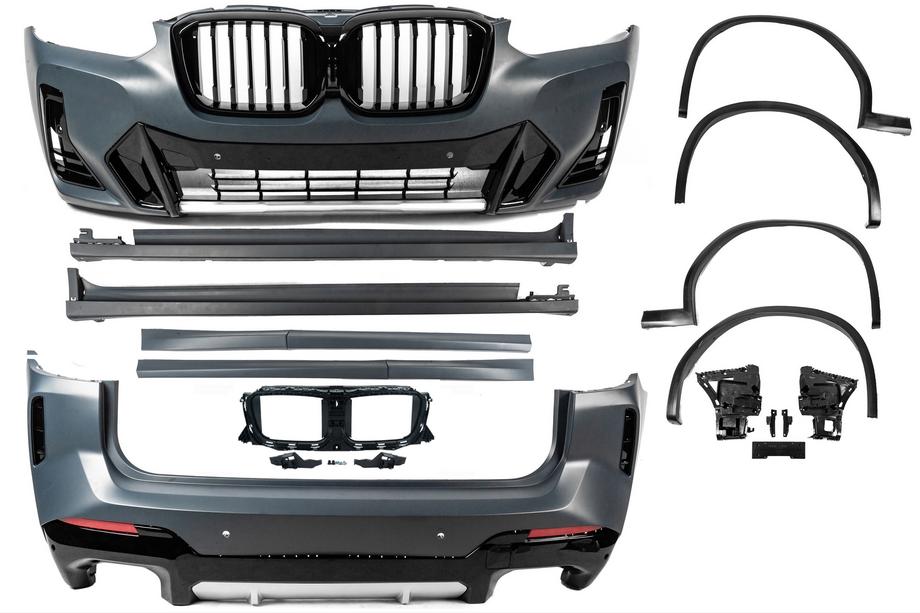 BMW X3 G01 2018- Karosseriekit mit Kühlergrill 2022-2024 (M-Sport) Foto 2