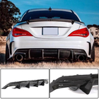 Mercedes CLA C117 2013-2019 Heckdiffusor V1 für AMG-Line / CLA45 AMG, Carbon Foto 2