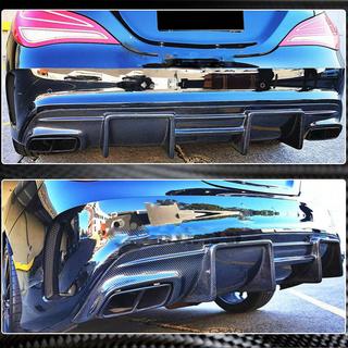 Heckdiffusor V1 für AMG-Line / CLA45 AMG, Carbon Foto 4