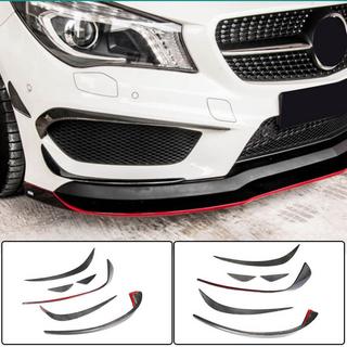 Carbon Frontstoßstangen Aufsätze für CLA45 AMG SD 2013-2016 Foto 1