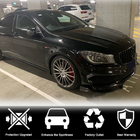 Mercedes CLA C117 2013-2019 Carbon Frontstoßstangen Abdeckungen (für Base SD 2013-2016) Foto 2