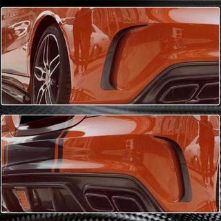 Heckstoßstangen Abdeckung V1 (für AMG-Line / CLA45 AMG SD, Carbon) Foto 4