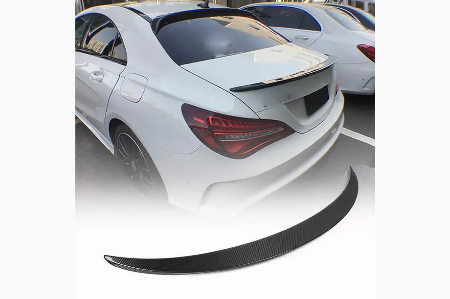 Mercedes CLA C117 2013-2019 Spoiler V10 (SD, Carbon) Image