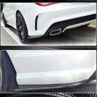 Mercedes CLA C117 2013-2019 Heckstoßstangenabdeckung V3 (für AMG-Line / CLA45 AMG SD, Carbon) Foto 3