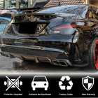 Mercedes CLA C117 2013-2019 Heckdiffusor V2 (für AMG-Line / CLA45 AMG 2013-2016, Carbon) Foto 4