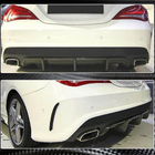 Mercedes CLA C117 2013-2019 Heckdiffusor V2 (für AMG-Line / CLA45 AMG 2013-2016, Carbon) Foto 5