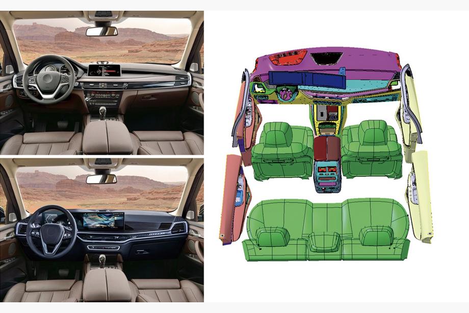 BMW X5 F15 2013-2018 Innenraum Upgrade Kit 2025 Image
