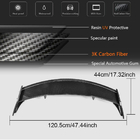 Mercedes A-class W176 2012-2018 Spoiler V1 (für HB, Carbon) Foto 5