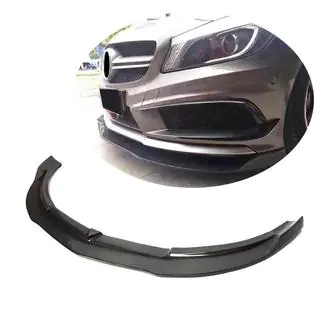 Frontlippe V1 für AMG-Line / A45 AMG HB 2013-2015, Carbon Foto 1