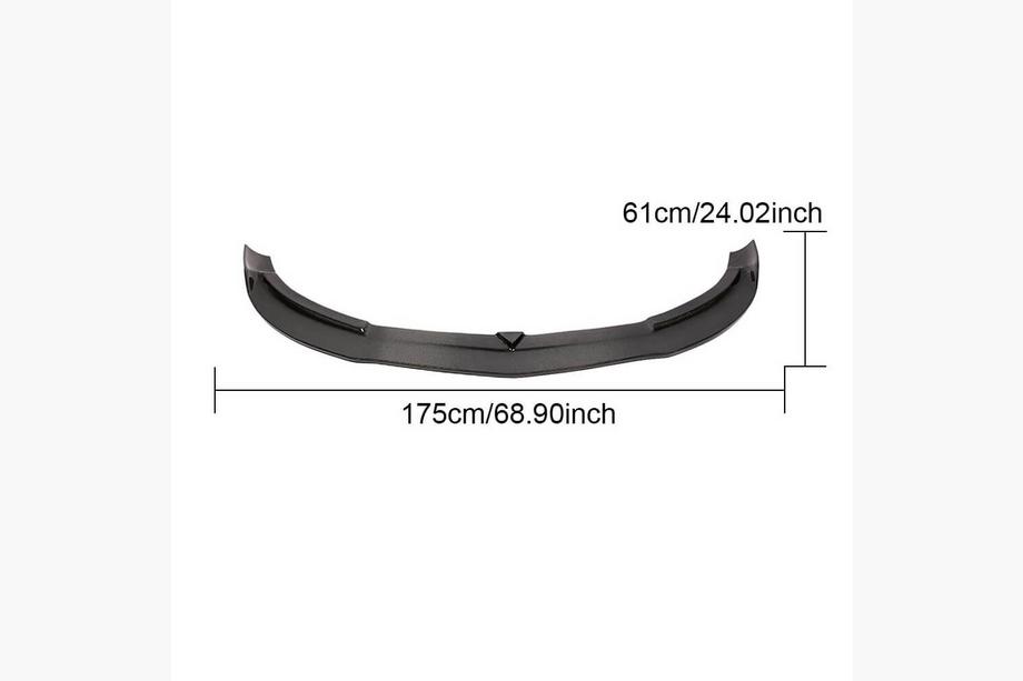 Mercedes A-class W176 2012-2018 Frontlippe V1 für AMG-Line / A45 AMG HB 2013-2015, Carbon Foto 6