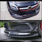 Mercedes A-class W176 2012-2018 Frontspoiler Lippe V2 (für AMG-Line / A45 AMG HB 2013-2015, Carbon) Foto 4