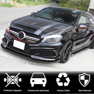 Frontspoiler Lippe V2 (für AMG-Line / A45 AMG HB 2013-2015, Carbon) Foto 2