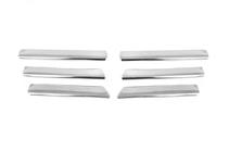Volkswagen Polo 2001-2009 Chrom Kühlergrill Abdeckungen (Edelstahl) 2006-2009 Foto 2
