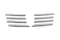 Volkswagen Polo 2001-2009 Chrom Kühlergrill Abdeckungen (Edelstahl) 2006-2009 Foto 5