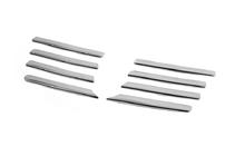 Volkswagen Polo 2001-2009 Chrom Kühlergrill Abdeckungen (Edelstahl) 2006-2009 Foto 4