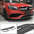 Mercedes A-class W176 2012-2018 Frontstoßstangenlippe Aufsatz (für AMG-Line / A45 AMG HB 2016-2018, Carbon) Foto 1