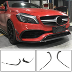 Mercedes A-class W176 2012-2018 Frontstoßstangenlippe Aufsatz (für AMG-Line / A45 AMG HB 2016-2018, Carbon) Foto 6