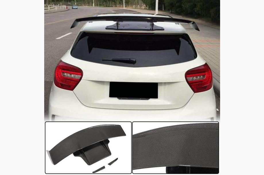 Mercedes A-class W176 2012-2018 Heckspoiler V2 (für HB, Carbon) Image