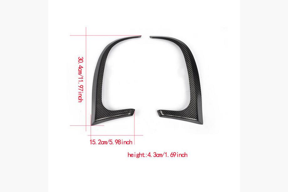 Mercedes A-class W176 2012-2018 Heckstoßstangenabdeckung für A45 AMG HB 2013-2015 Carbon Foto 5