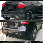 Mercedes A-class W176 2012-2018 Heckstoßstangen Flap Abdeckung (für AMG-Line / A45 AMG HB, Carbon) Foto 3