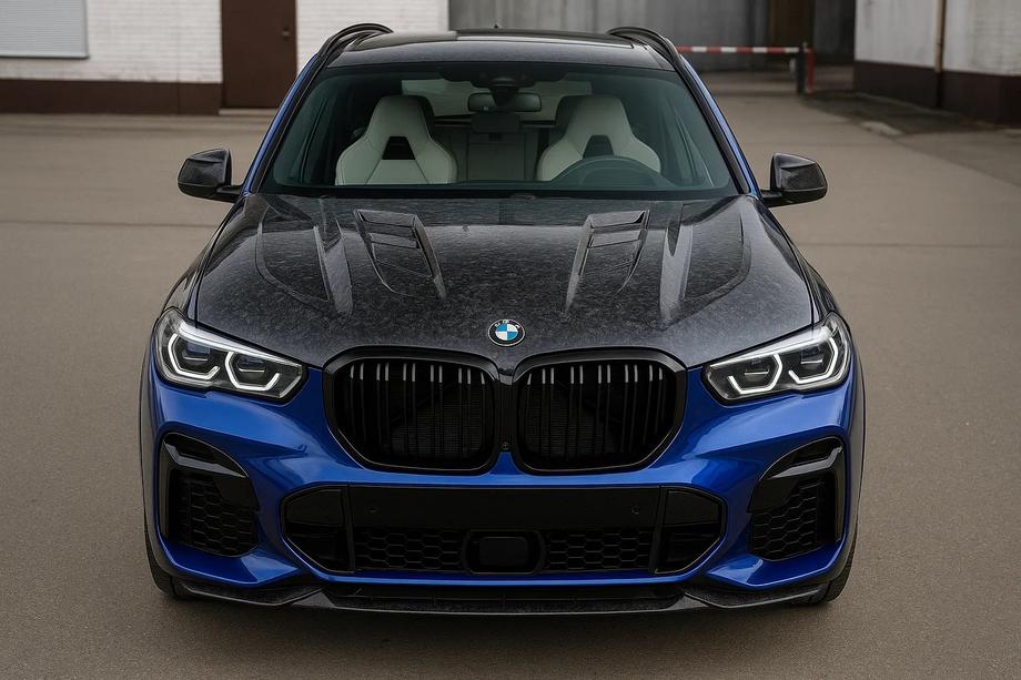 BMW X5 G05 2019–2026 Motorhaube aus Forged Carbon V3 (G05/F95) Image