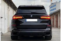 BMW X5 G05 2019–2026 Heckscheibenspoiler V7 (Schwarz Glanz) Foto 6