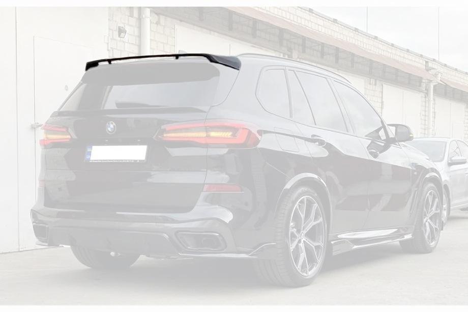BMW X5 G05 2019–2026 Heckscheibenspoiler V7 (Schwarz Glanz) Image