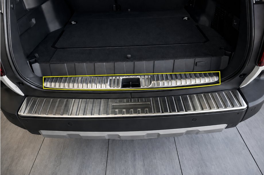 Toyota Land Cruiser Prado 250 2023- Chrom Einstiegsleiste hinten innen Foto 1