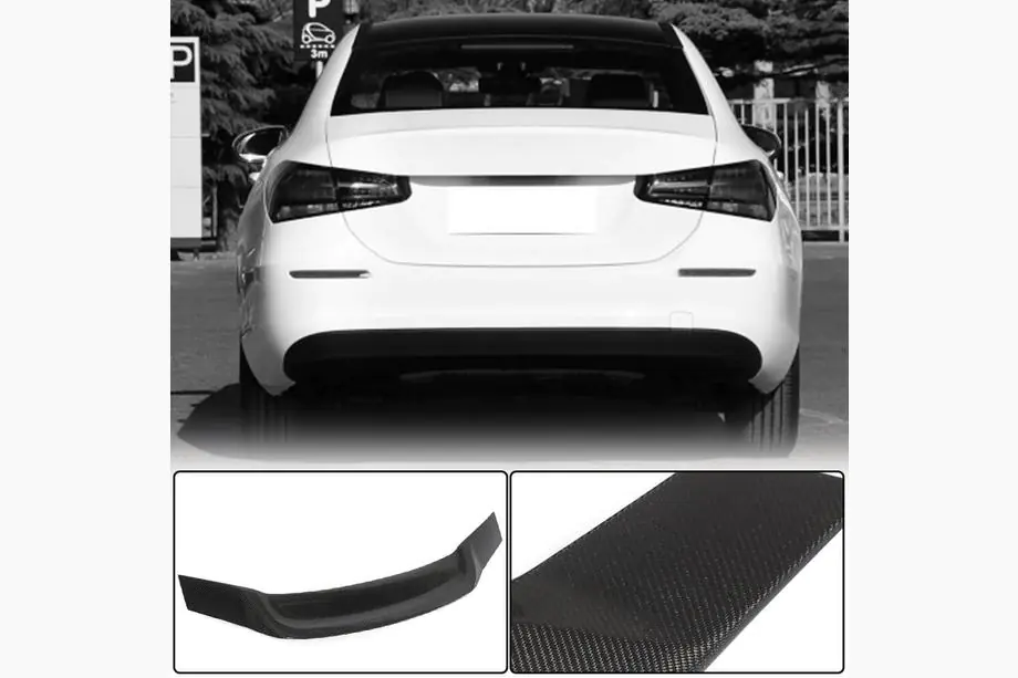 Mercedes A-class W177 2018- Heckspoiler V2 (für SD, Carbon) Image