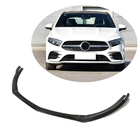 Mercedes A-class W177 2018- Frontlippe V2 für AMG-Line SD 2018-2021 Carbon Foto 1