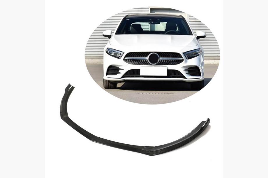 Mercedes A-class W177 2018- Frontlippe V2 für AMG-Line SD 2018-2021 Carbon Image