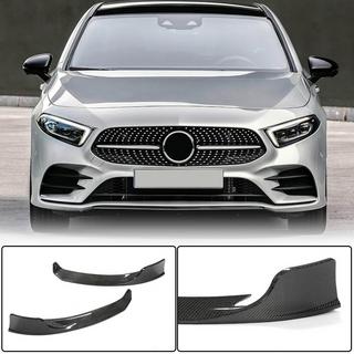 Frontstoßstangen Flaps Aufsätze (für AMG-Line 2018-2021, Carbon) Foto 1
