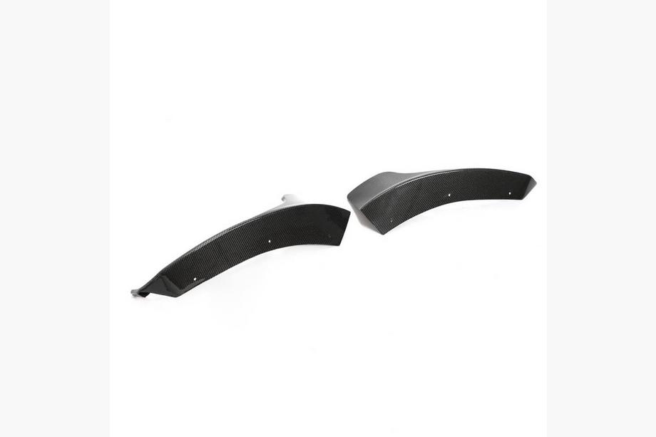 Mercedes A-class W177 2018- Frontstoßstangen Flaps Aufsätze (für AMG-Line 2018-2021, Carbon) Foto 5