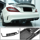 Mercedes CLS C218 2011-2018 Heckstoßstangen Diffusor (für Base/CLS63 AMG 2015-2018, Carbon) Foto 2