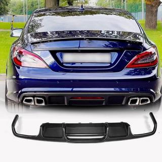 Heckstoßstangen Diffusor (für Base/CLS63 AMG 2015-2018, Carbon) Foto 1