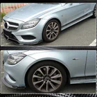 Mercedes CLS C218 2011-2018 Frontstoßstange Lippe Aufsatz (für Base SD 2015-2018, Carbon) Foto 4