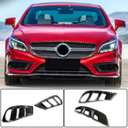 Mercedes CLS C218 2011-2018 Carbon Frontstoßstangen Abdeckungen (für AMG-Line SD 2015-2018) Foto 1