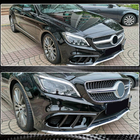 Mercedes CLS C218 2011-2018 Carbon Frontstoßstangen Abdeckungen (für AMG-Line SD 2015-2018) Foto 3