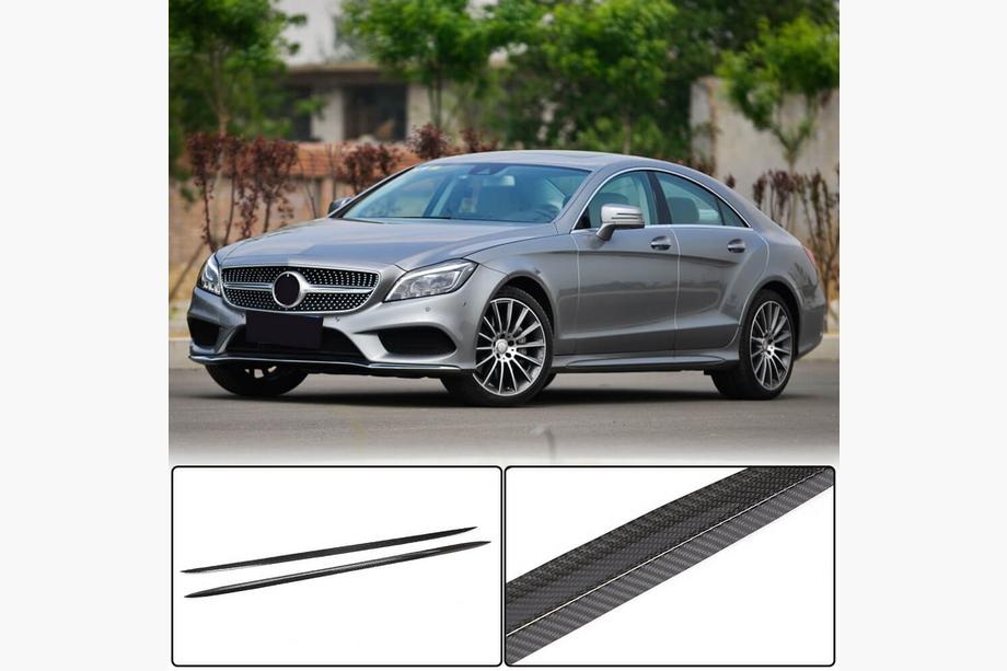 Mercedes CLS C218 2011-2018 Seitenschweller (für AMG-Line / CLS63 AMG SD 2015-2018, Carbon) Image