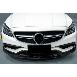 Carbon Frontstoßstangenabdeckungen für CLS63 AMG SD 2015-2018 Mercedes CLS C218 2011-2018 Foto 2