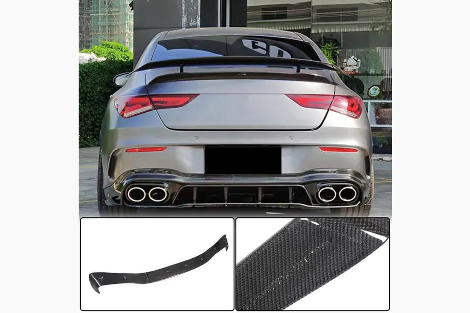 Mercedes CLA C118 2019- Heckdiffusor für AMG-Line SD 2019-2022, Carbon Image