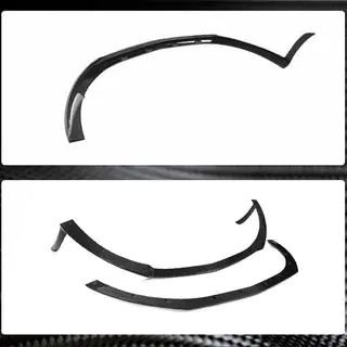 Frontstoßstange Lippe Aufsatz (für AMG-Line / CLA35 AMG SD 2019-2022, Carbon) Foto 4