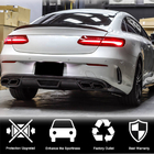 Mercedes E-class coupe C238 2016-2024 Heckdiffusor V1 für AMG-Line 2017-2019 Carbon Foto 3