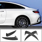 Mercedes E-class coupe C238 2016-2024 Heckstoßstangen Abdeckungen (für AMG-Line 2017-2019, Carbon) Foto 1