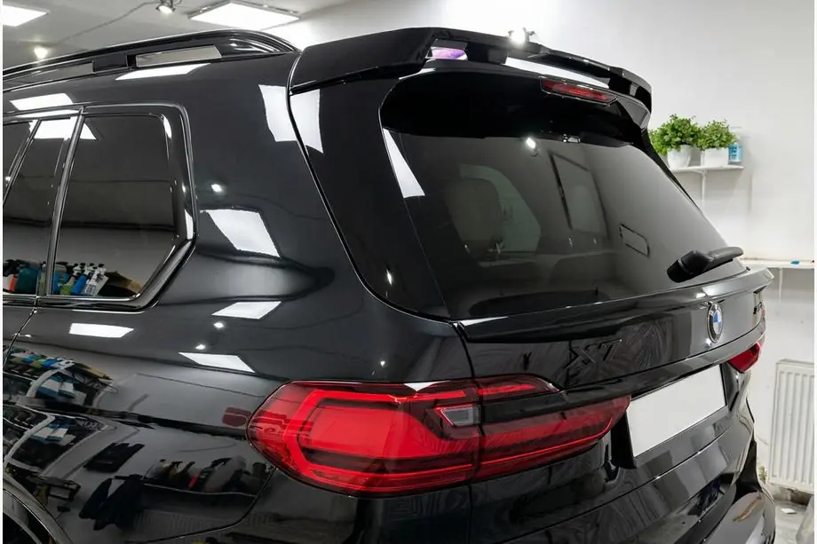 BMW X7 G07 2019- Frontspoiler V1 (Schwarz Glanz) Image