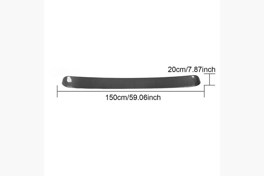 Mercedes Vito/V-class W447 2014- Spoiler V1 Echtcarbon Foto 5