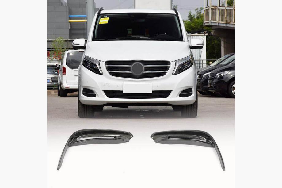 Mercedes Vito/V-class W447 2014- Carbon Abdeckungen für Nebelscheinwerfer (für V-Class 2014-2019) Foto 1