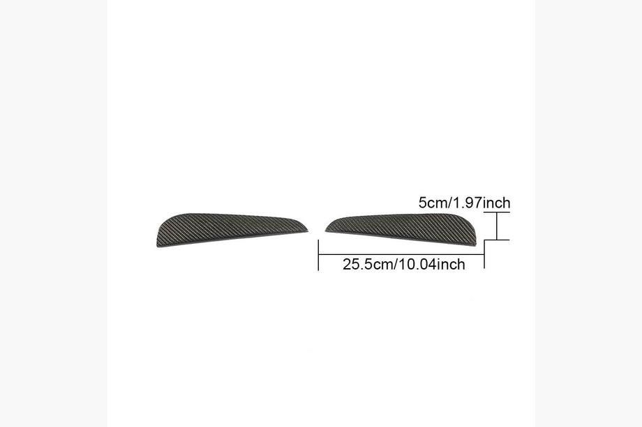 Mercedes Vito/V-class W447 2014- Heckstoßstangenabdeckung (2014-2019, Carbon) Foto 6