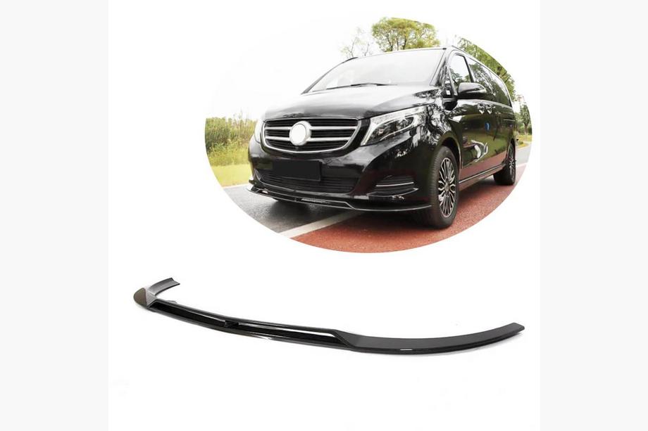 Mercedes Vito/V-class W447 2014- Frontstoßstange Lippe Aufsatz (2014-2019, Carbon) Image