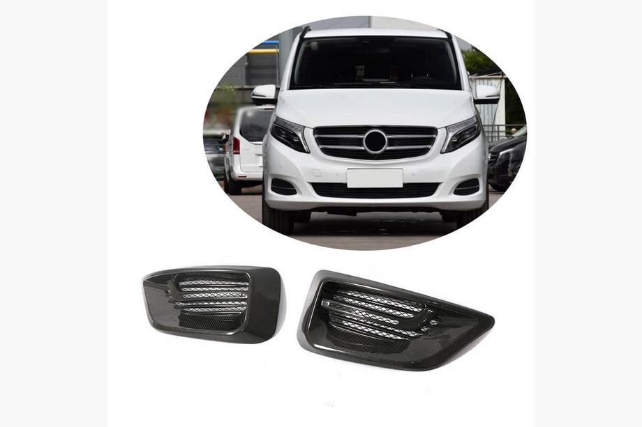 Mercedes Vito/V-class W447 2014- Nebelscheinwerfer-Abdeckungen V2 (2014-2019, Carbon) Image